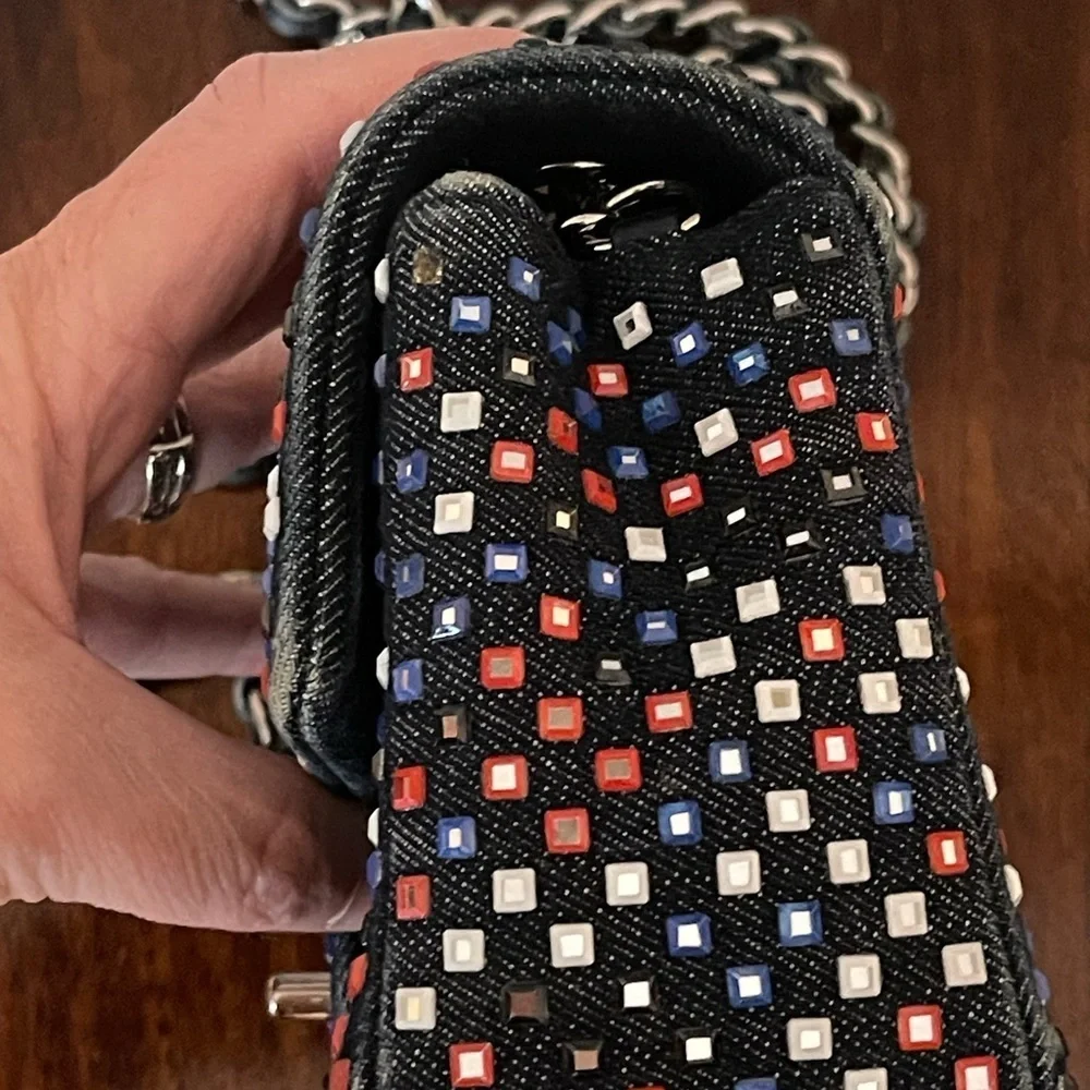 Chanel Mini Bijou Denim Shoulder Bag